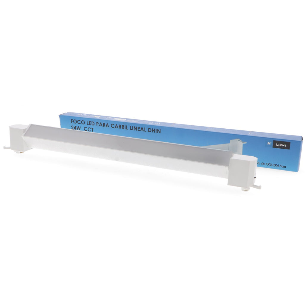 Foco LED Carril Lineal Dhin 24W - CRI90 Iluminación General
