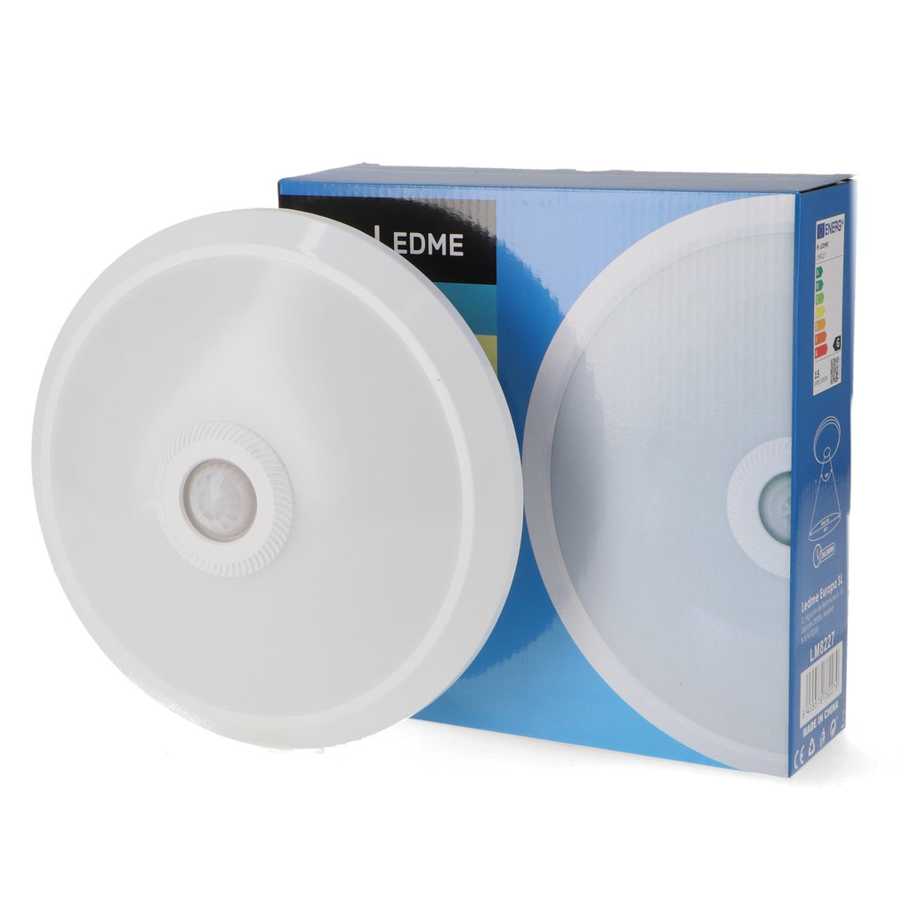 Plafón LED Superficie Halls 15W CCT - Sensor de Movimiento 360°