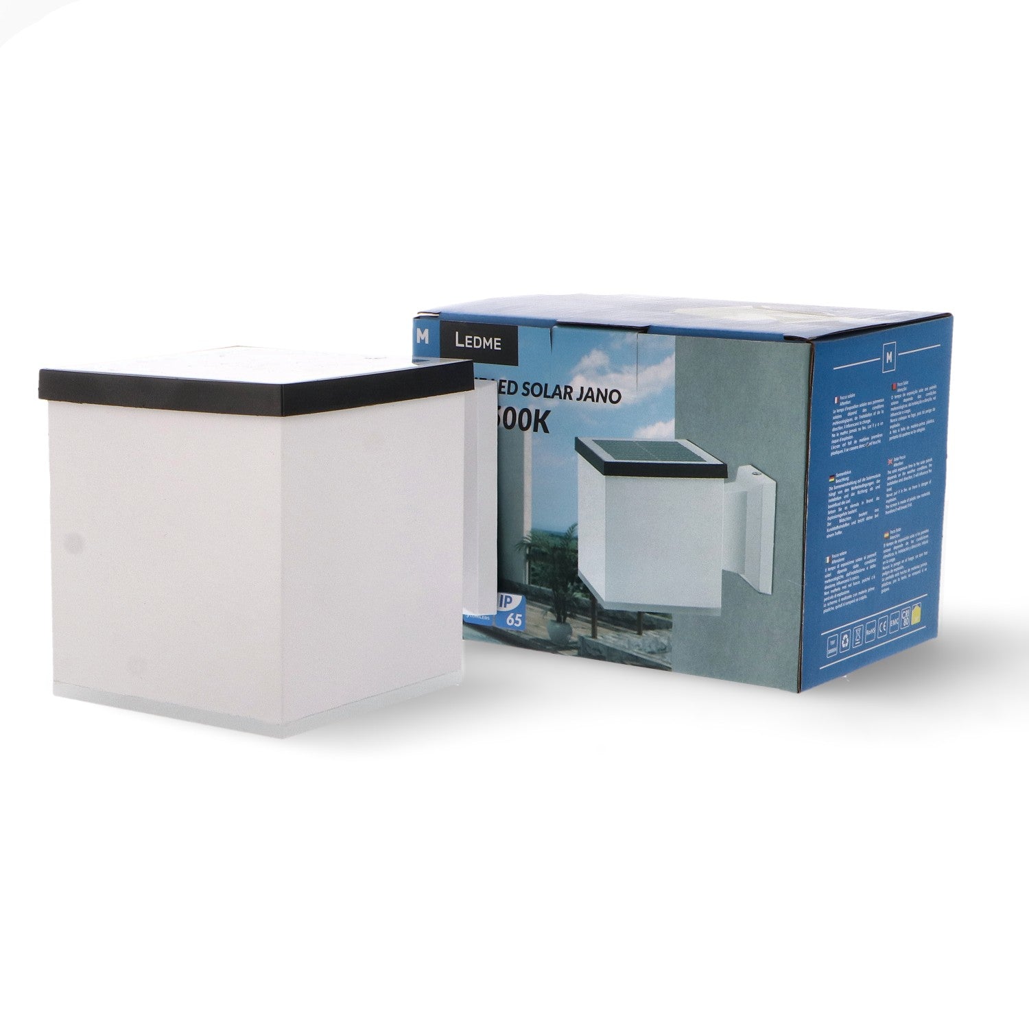 Aplique Led Solar Jano - Dsc