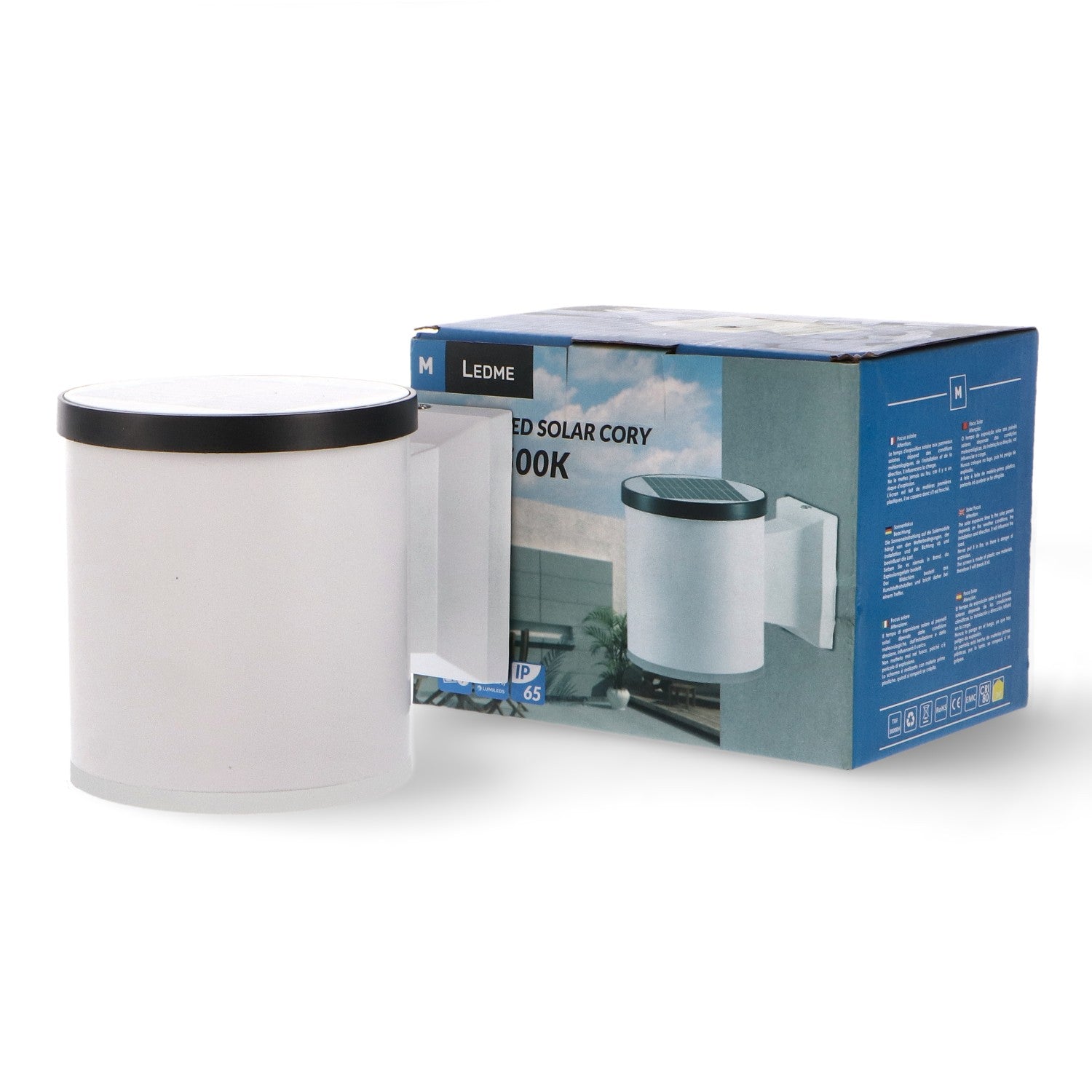 Aplique Led Solar Cory