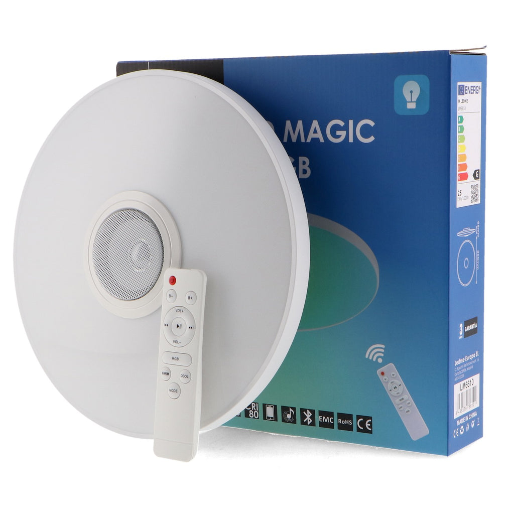 Plafón Led Magic 25W Rgb+Cct