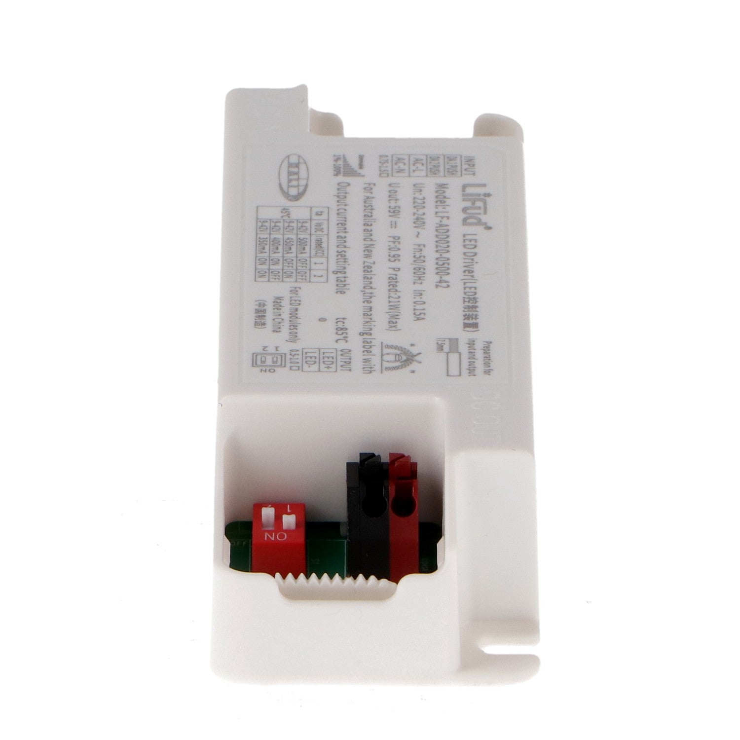 Driver Lifud Dali / Push Salida 20-42V Dc 21W No Flicker Lf-Add020-0500-42