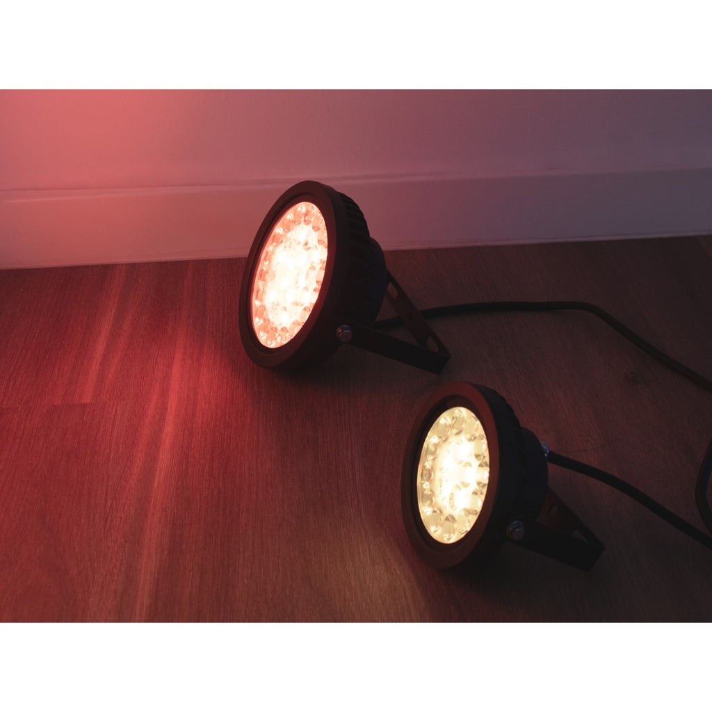 Foco Proyector Con Pincho Smart Garden 9W Rgb+Cct