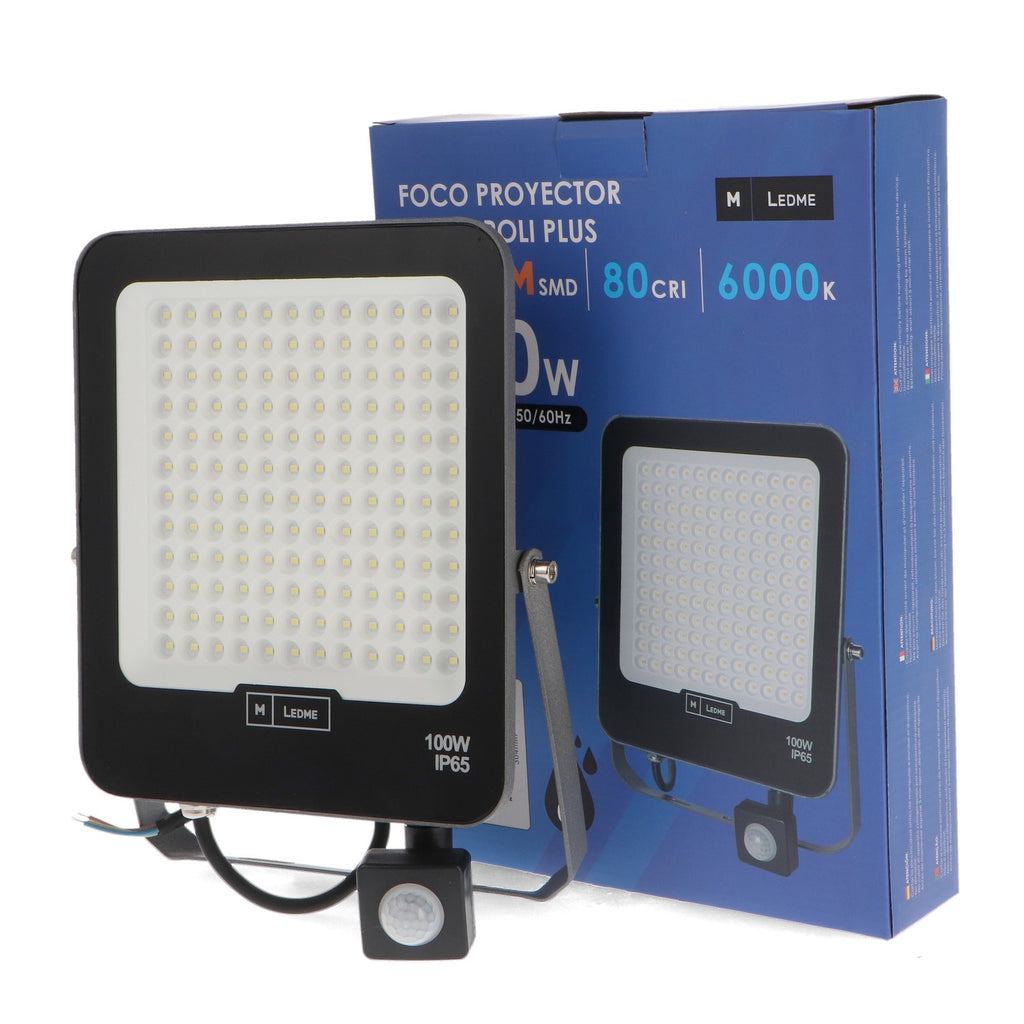 Foco Proyector Led Napoli Plus Con Sensor de Movimiento