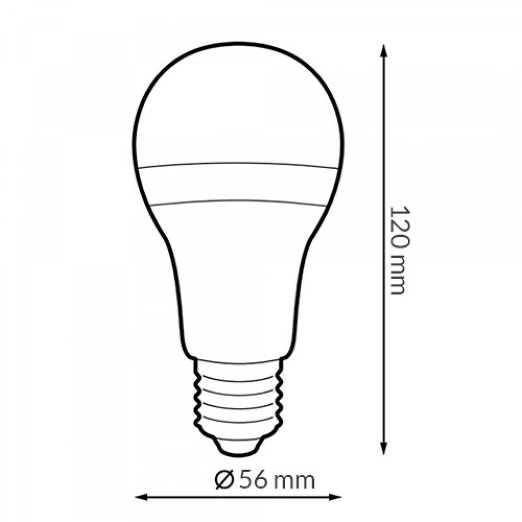 Bombilla Led E27 A70 15W