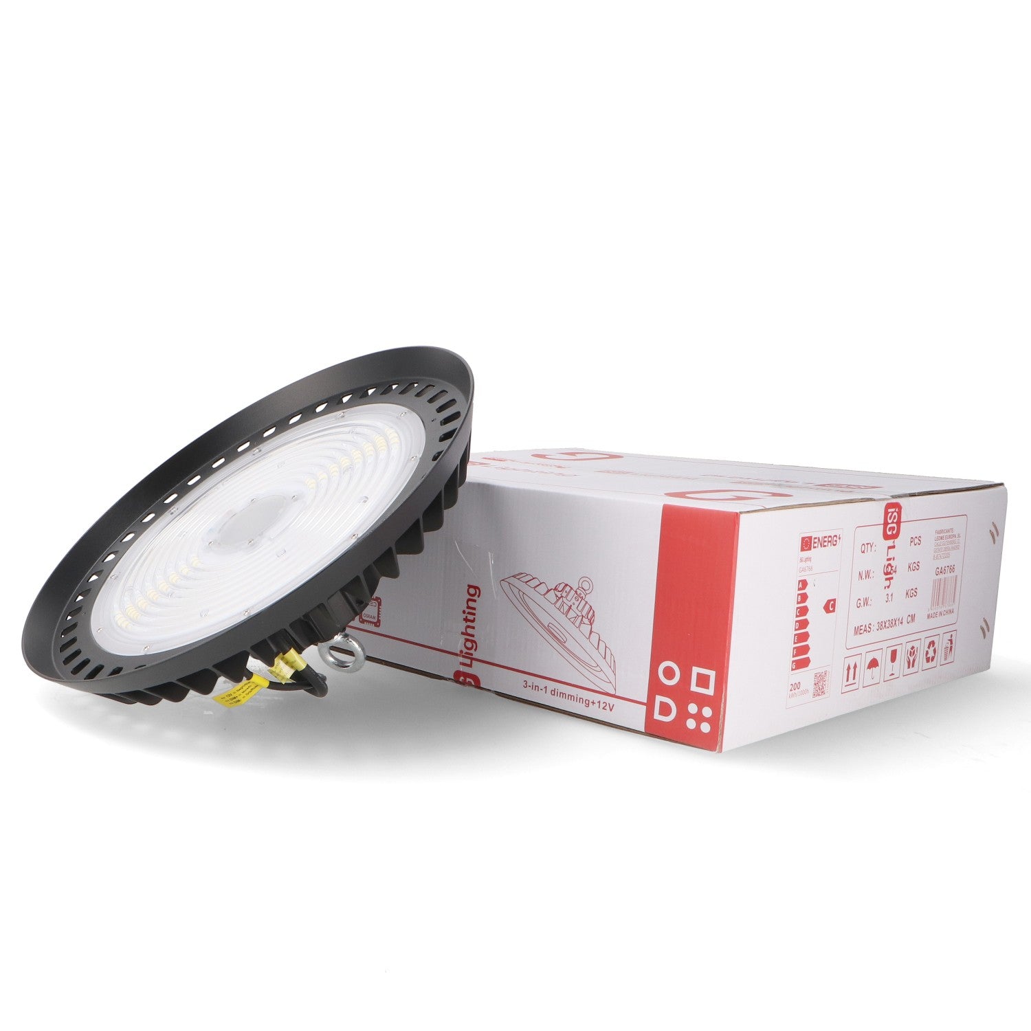 Campana Ufo Led Serie A 200W 1-10V