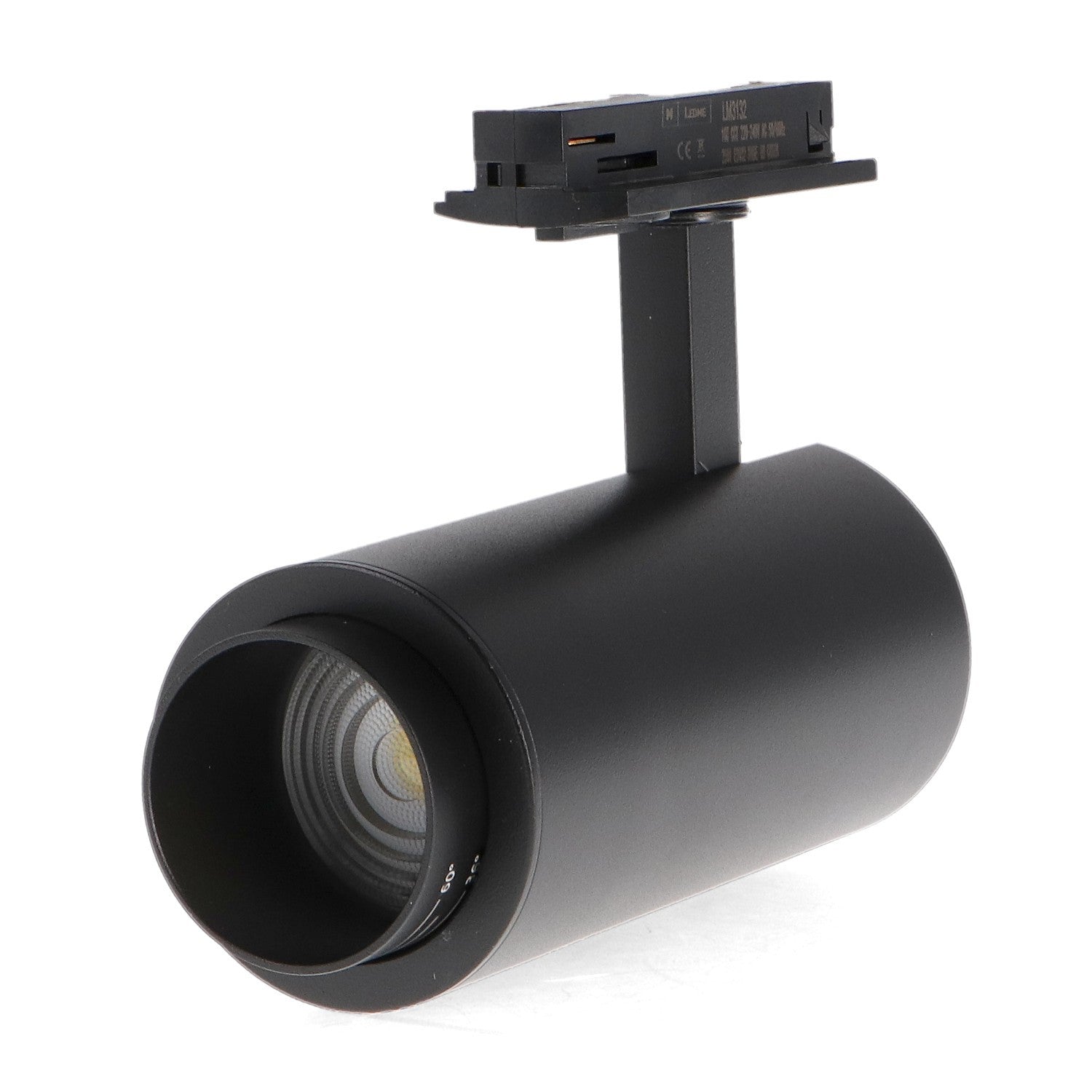 Foco Led Para Carril Bari 10W óptica Regulable Monofásico Cct