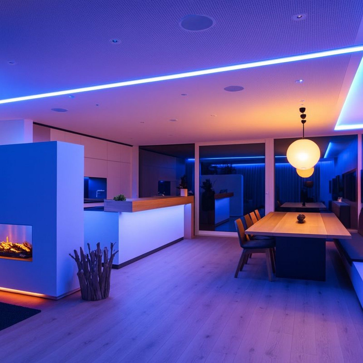 Pack Tira de Led 12V 30L Rgb - 3 Metros - Con mando multifunción