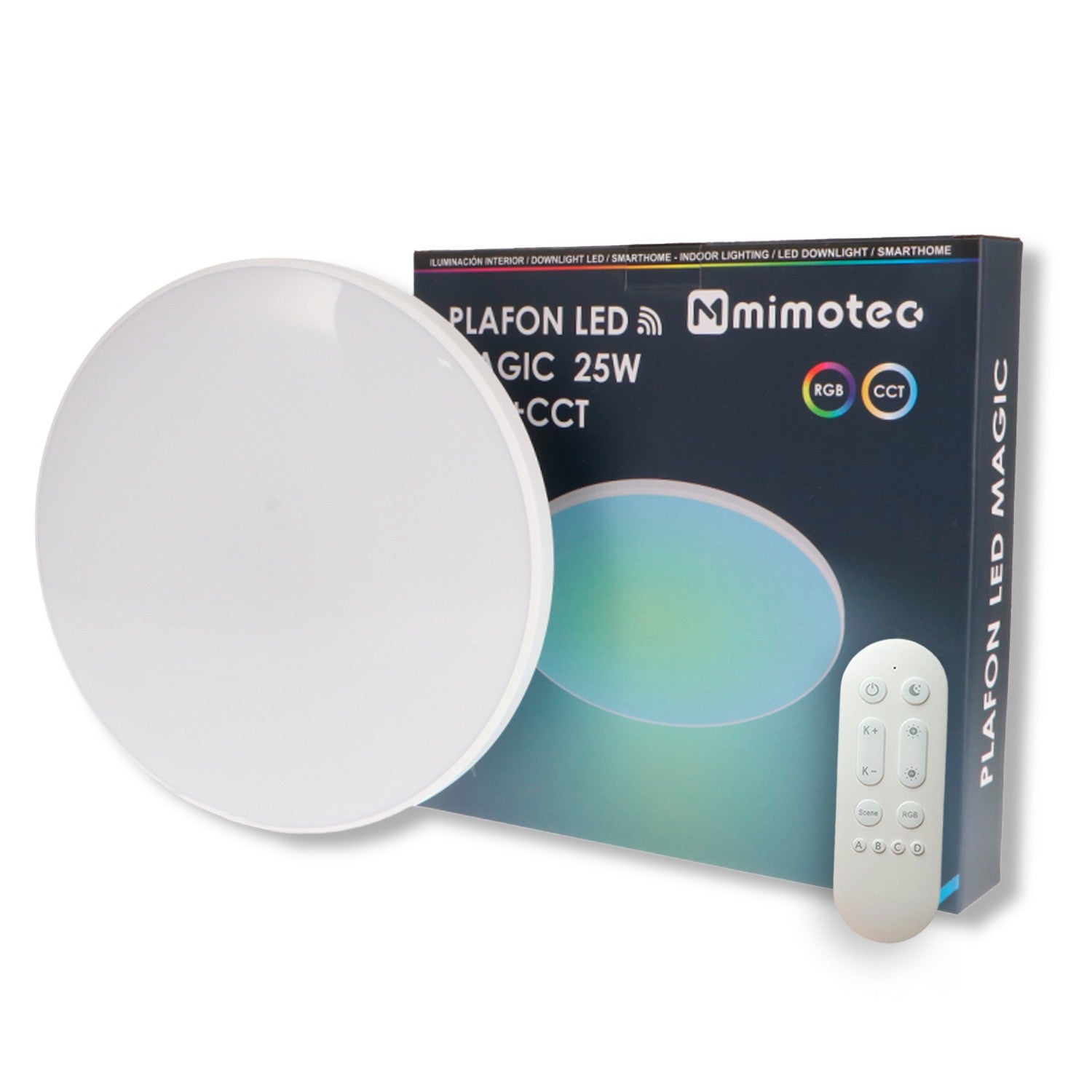Plafón Led Smarthome Magic 25W Rgb+Cct