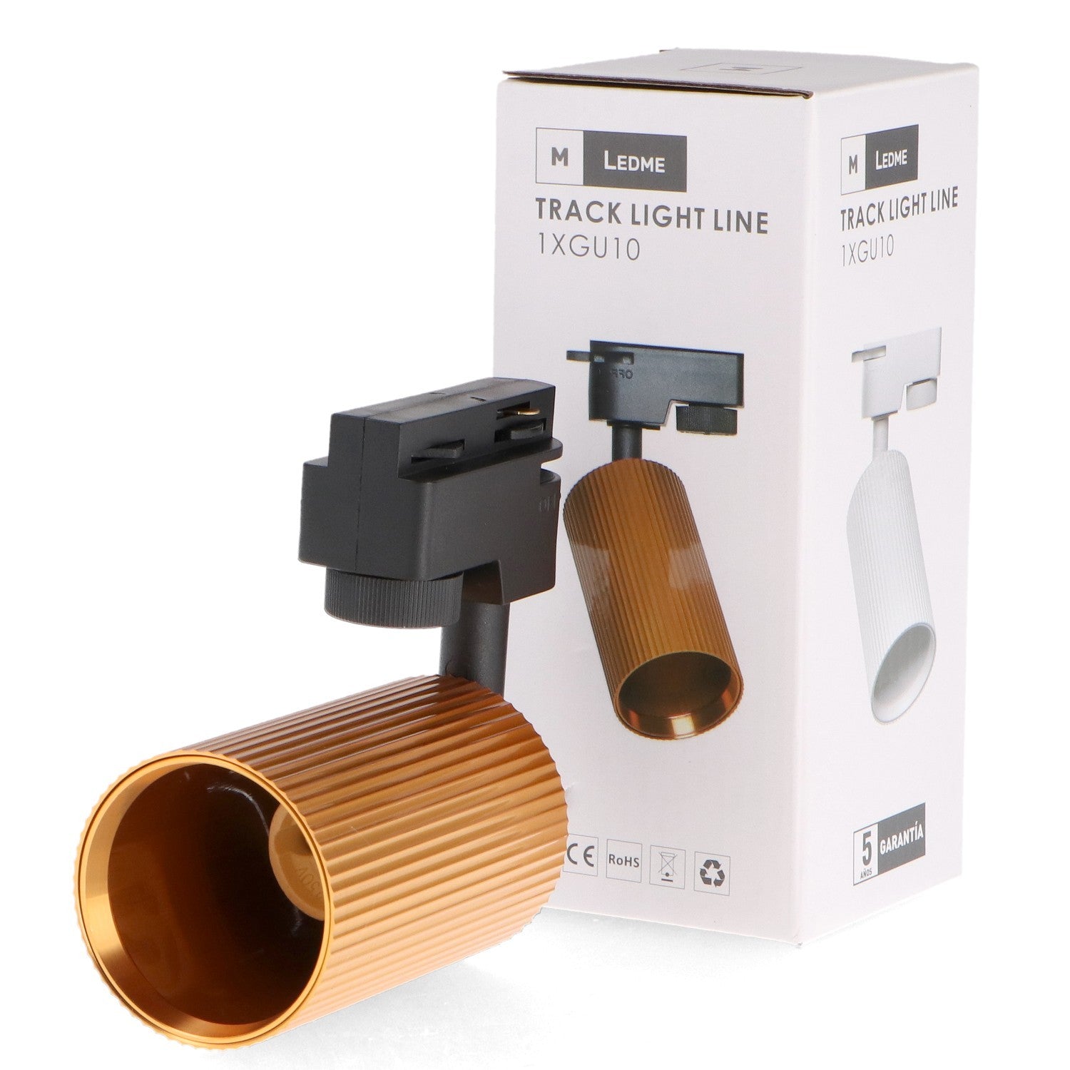 Foco Portalámparas Gu10 Para Carril Light Line Monofásico