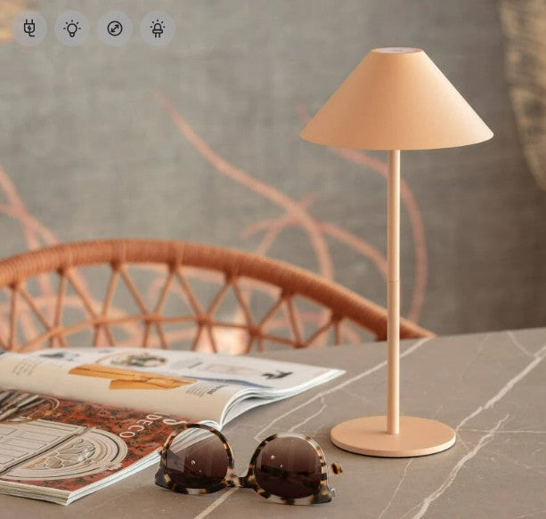 Lámpara de Mesa LED Portátil para Exterior Kivuli con Batería USB Recargable