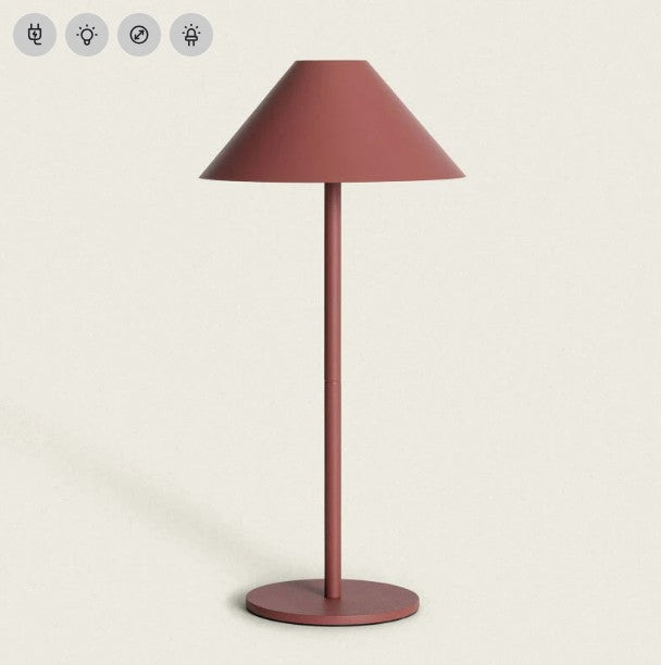 Lámpara de Mesa LED Portátil para Exterior Kivuli con Batería USB Recargable