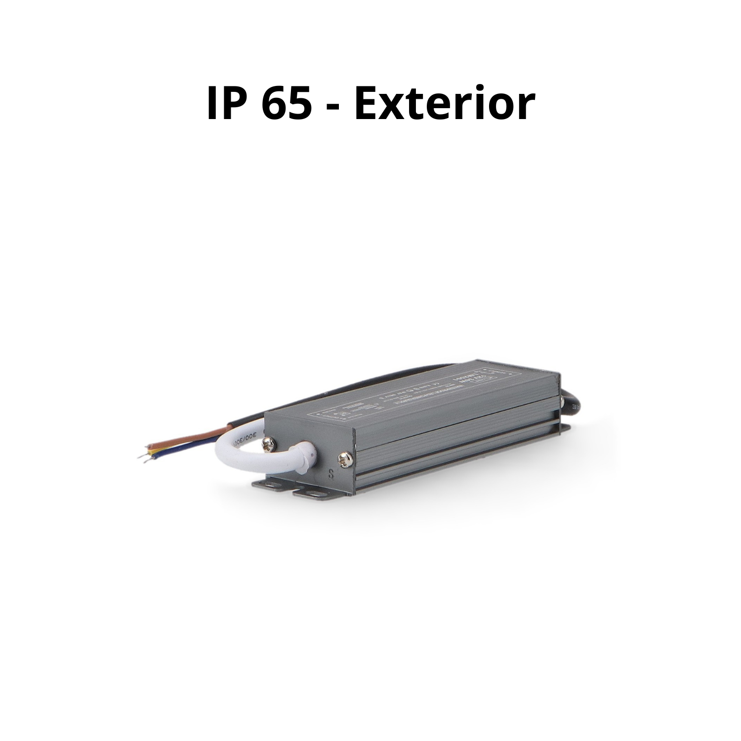 Fuente de Alimentación Exterior para Tiras LED | IP65 | 12V DC | 36W-400W | Aluminio
