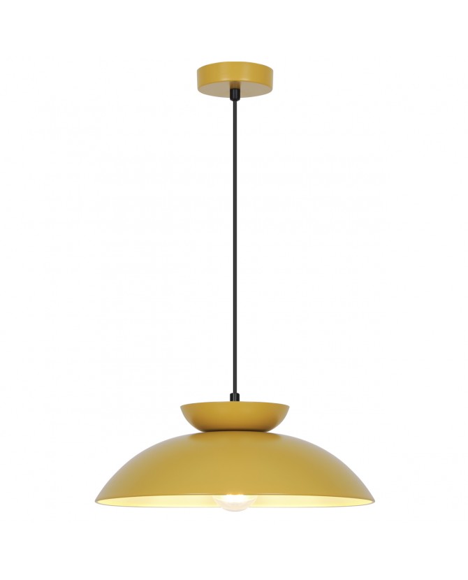 Lámpara Colgante Metal Idea | E27 | Amarillo