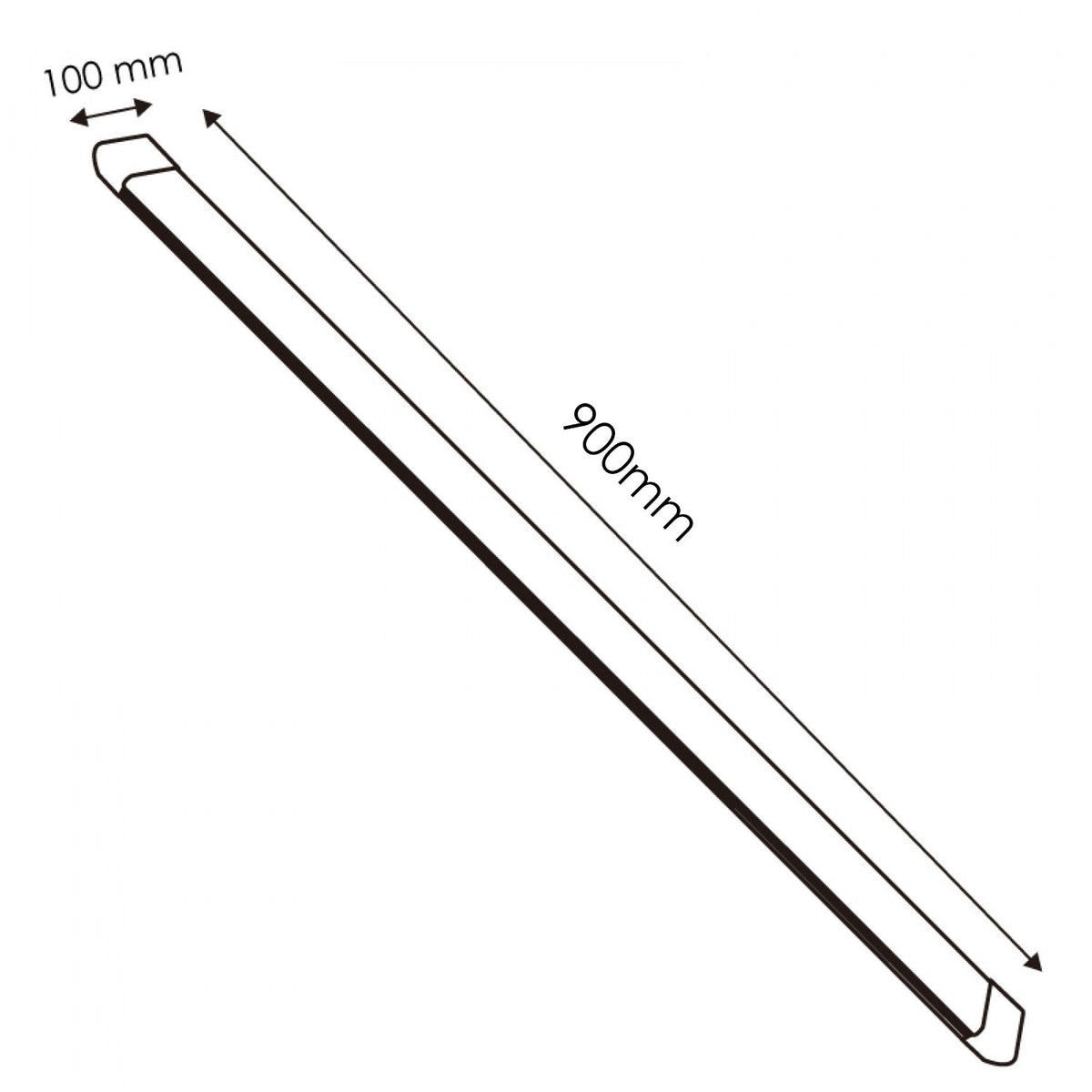 Regleta LED Slimline Moments | 60W | 5100 lm | 4500K / 6000K | 900 mm | IP20 | M LEDME