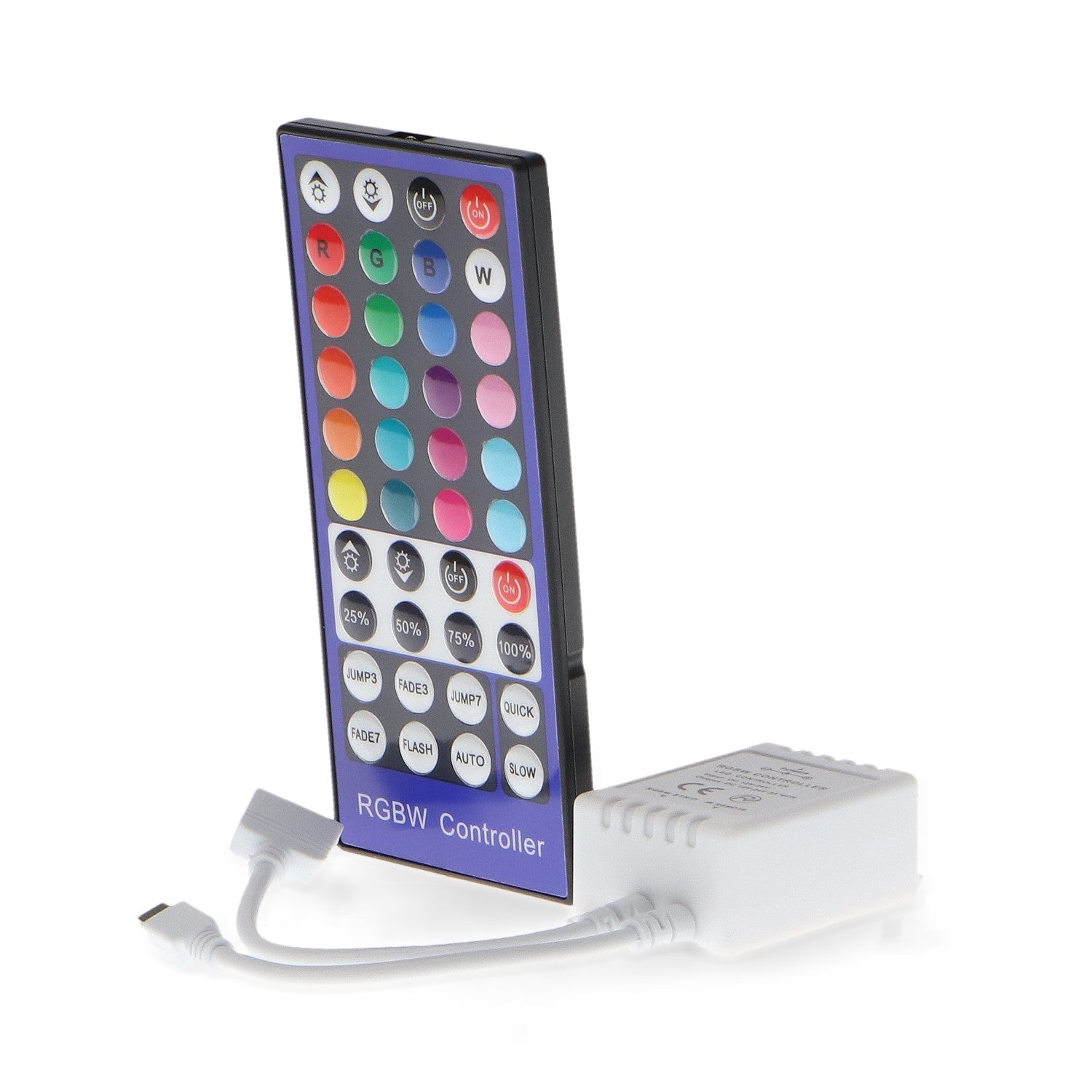 Controlador para Tiras LED RGB+CCT y RGB+W | 12/24V DC | Mando Incluido | M LEDME