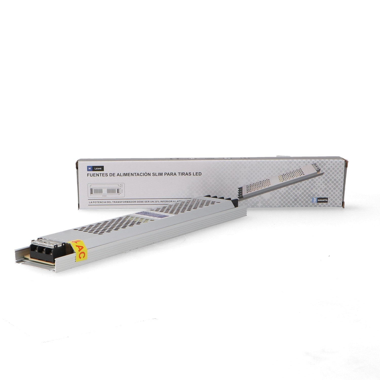 Fuente de Alimentación Slim para Tiras LED | 24V DC | 200W-400W | IP20 | Aluminio
