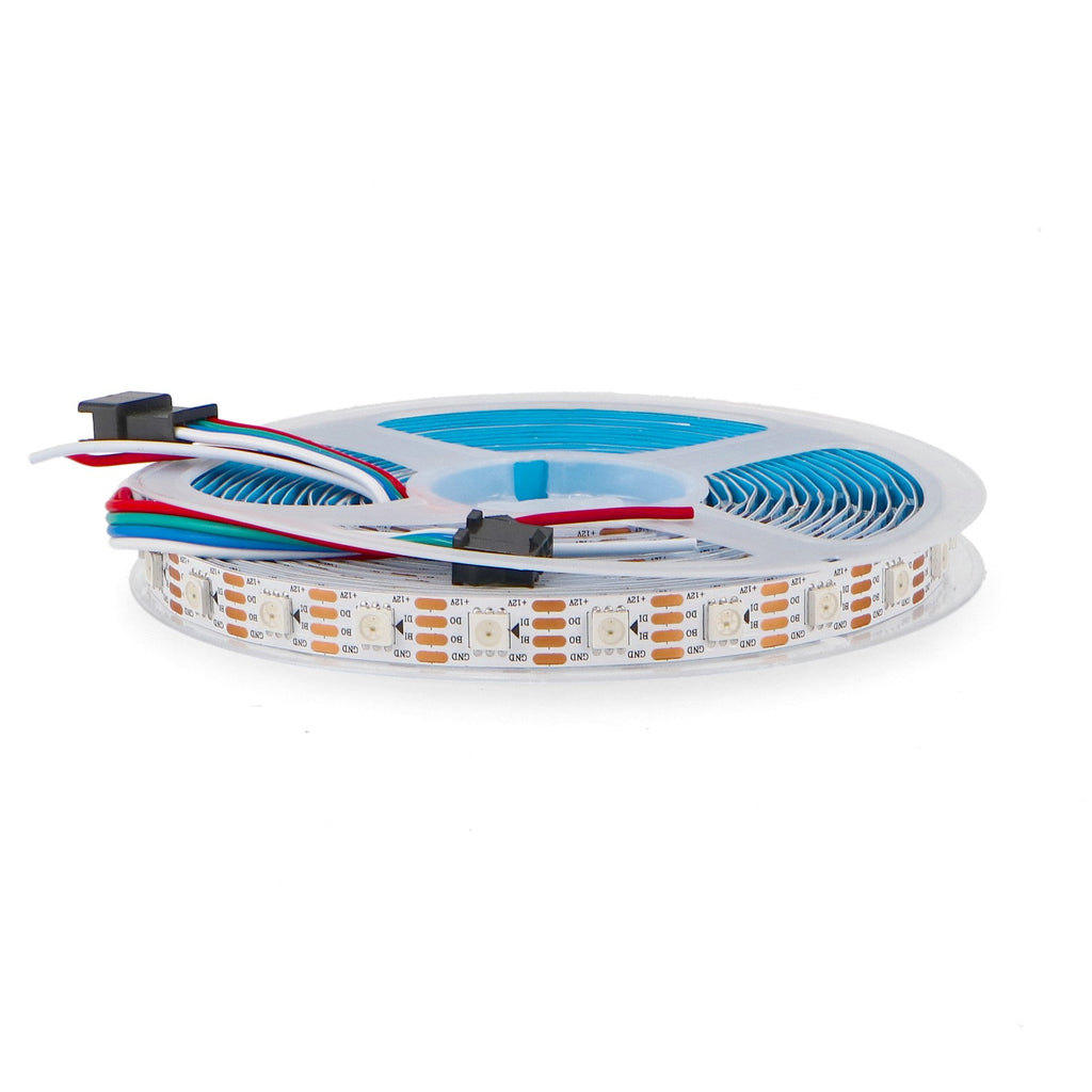Tira LED Digital RGBIC WS2811 Messe | 12V | IP20 | 14W/m | 5 Metros | Corte 1cm
