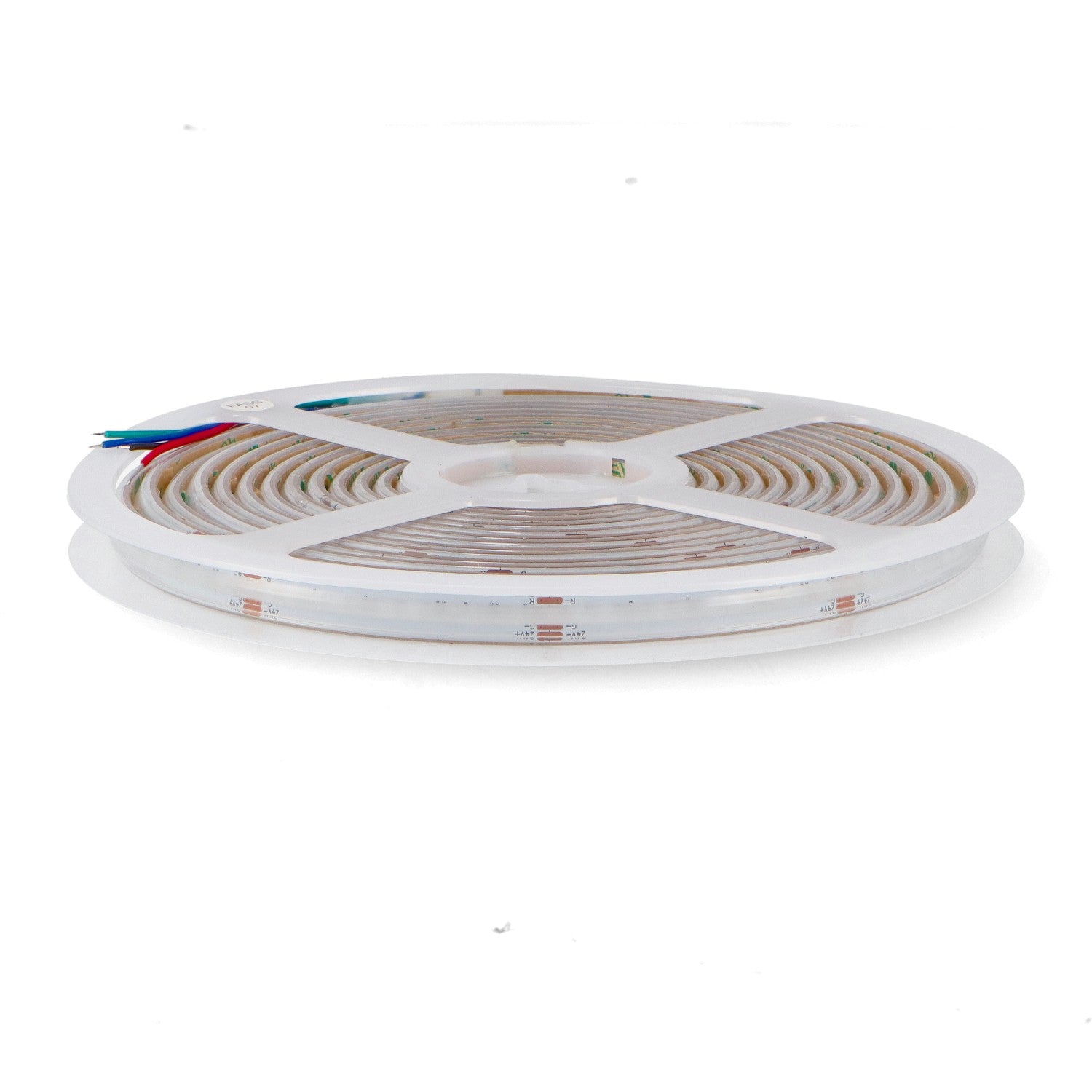 Tira LED COB RGB Nake IP65 24V | 576 LED/m | 15W/m | 5 Metros | Exterior | Color Continuo