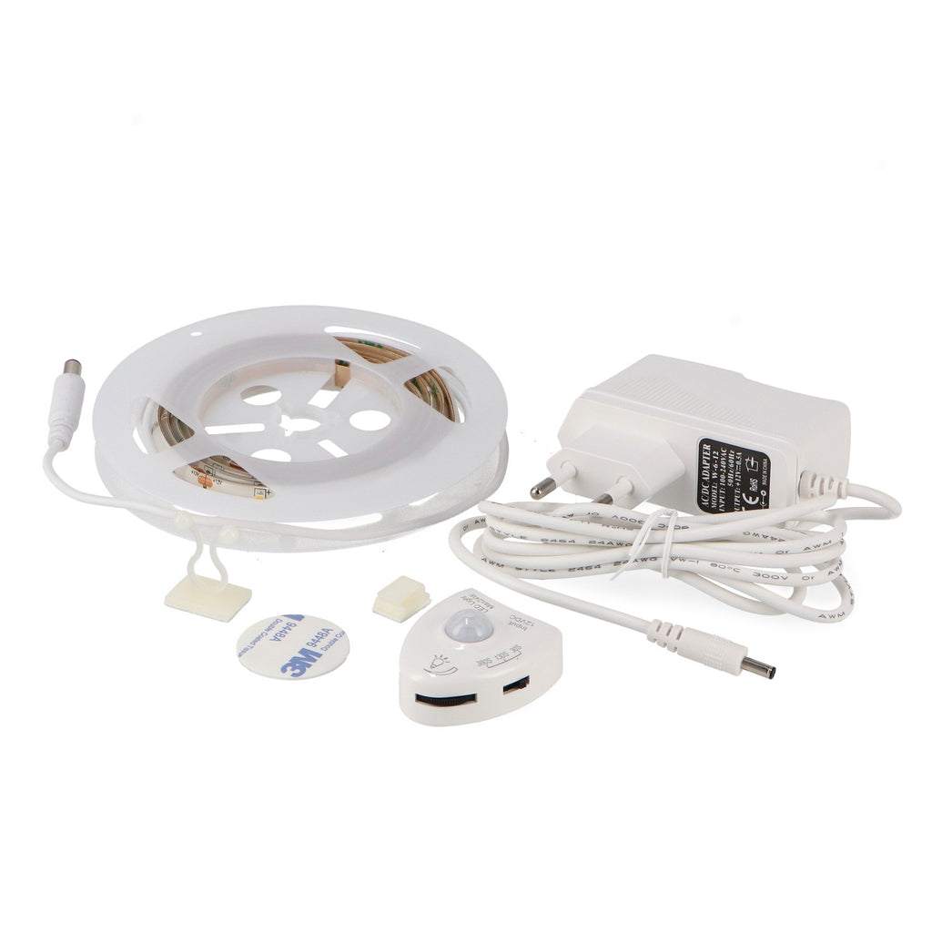 Kit Tira LED Bajo Cama Bed Lighting | 12V | SMD 2835 | 1,20m | 3000K | IP20