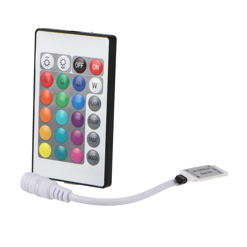 Controlador Mini para Tiras LED RGB | Control IR | 12V DC | 144W | M LEDME