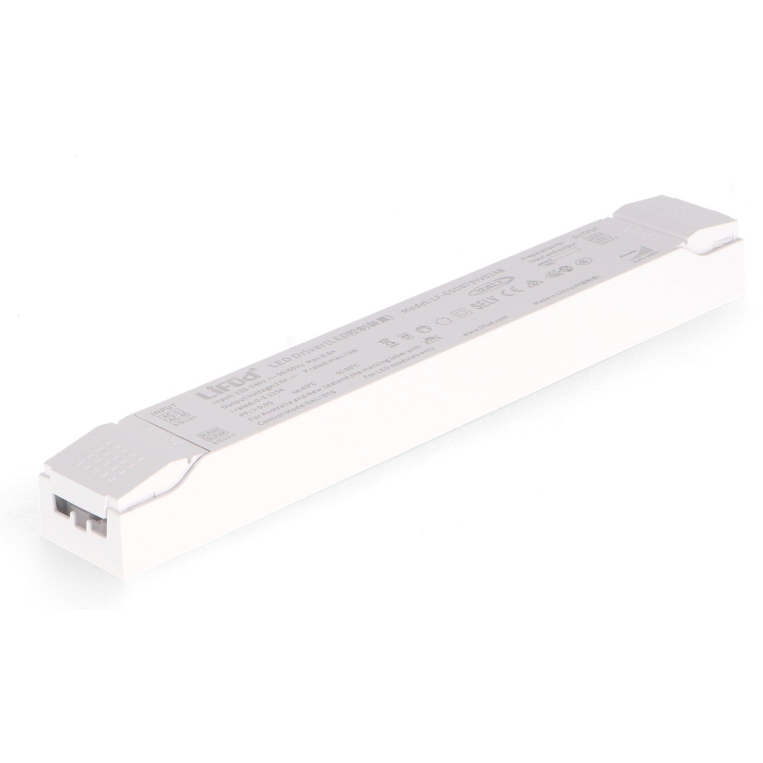 Fuente de Alimentación Lifud Regulable 0-10V/PWM/Rx para Tiras LED | 24V DC | 75W-150W | Flicker Free | 5 años