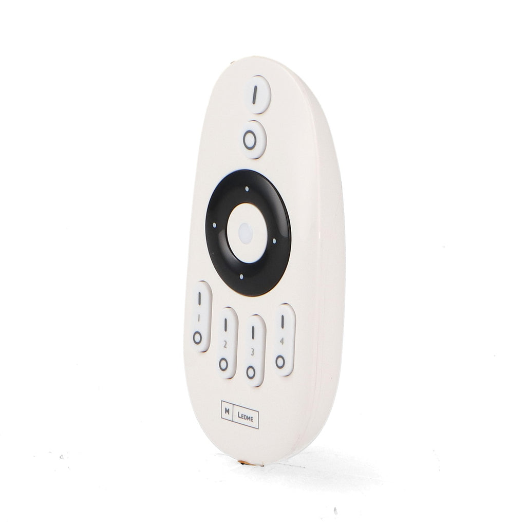 Mando RF para Controlador LED Monocolor y CCT | 4 Zonas | 30m | M LEDME