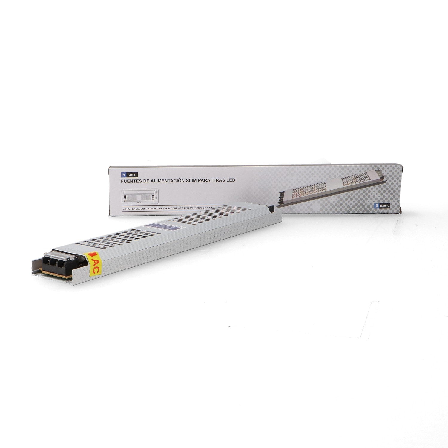 Fuente de Alimentación Slim para Tiras LED | 24V DC | 200W-400W | IP20 | Aluminio