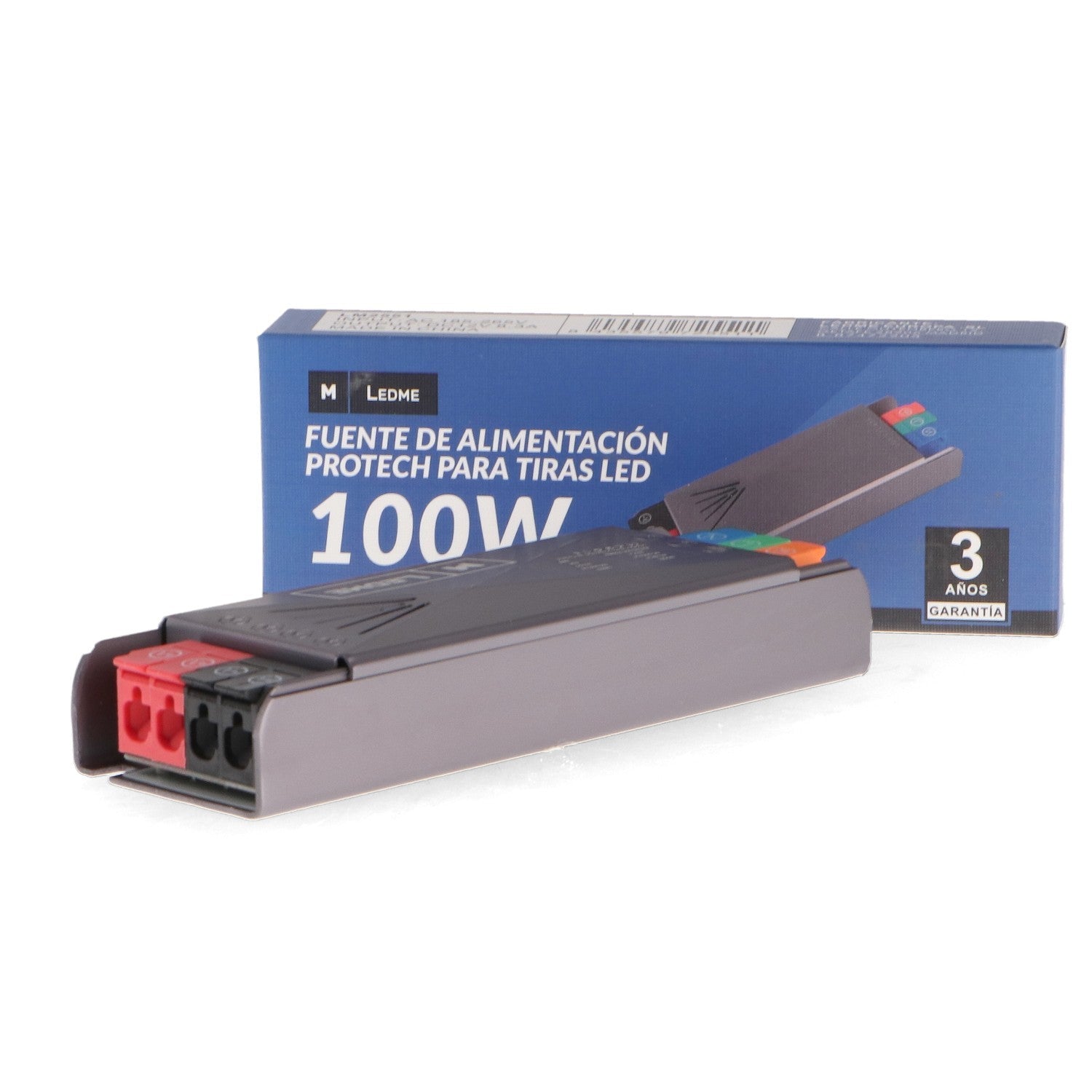 Fuente de Alimentación Protech para Tiras LED | 24V DC | 100W-400W | IP20 | Aluminio
