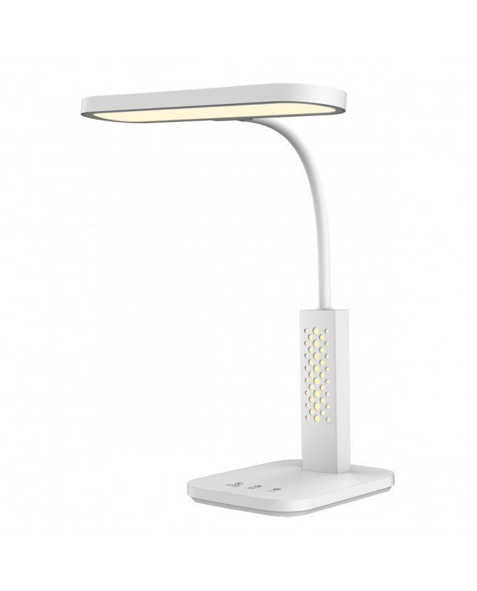 Flexo LED Morin | 9W | Blanco | 3 Temperaturas + Modo Noche