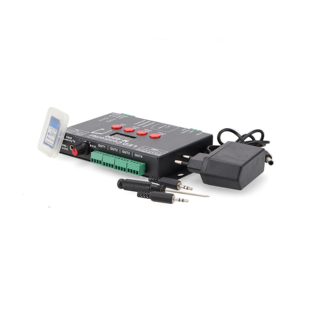 Controlador M-4000 para Tira LED Digital RITT/Messe | 4096 Canales | LedStudio | M LEDME