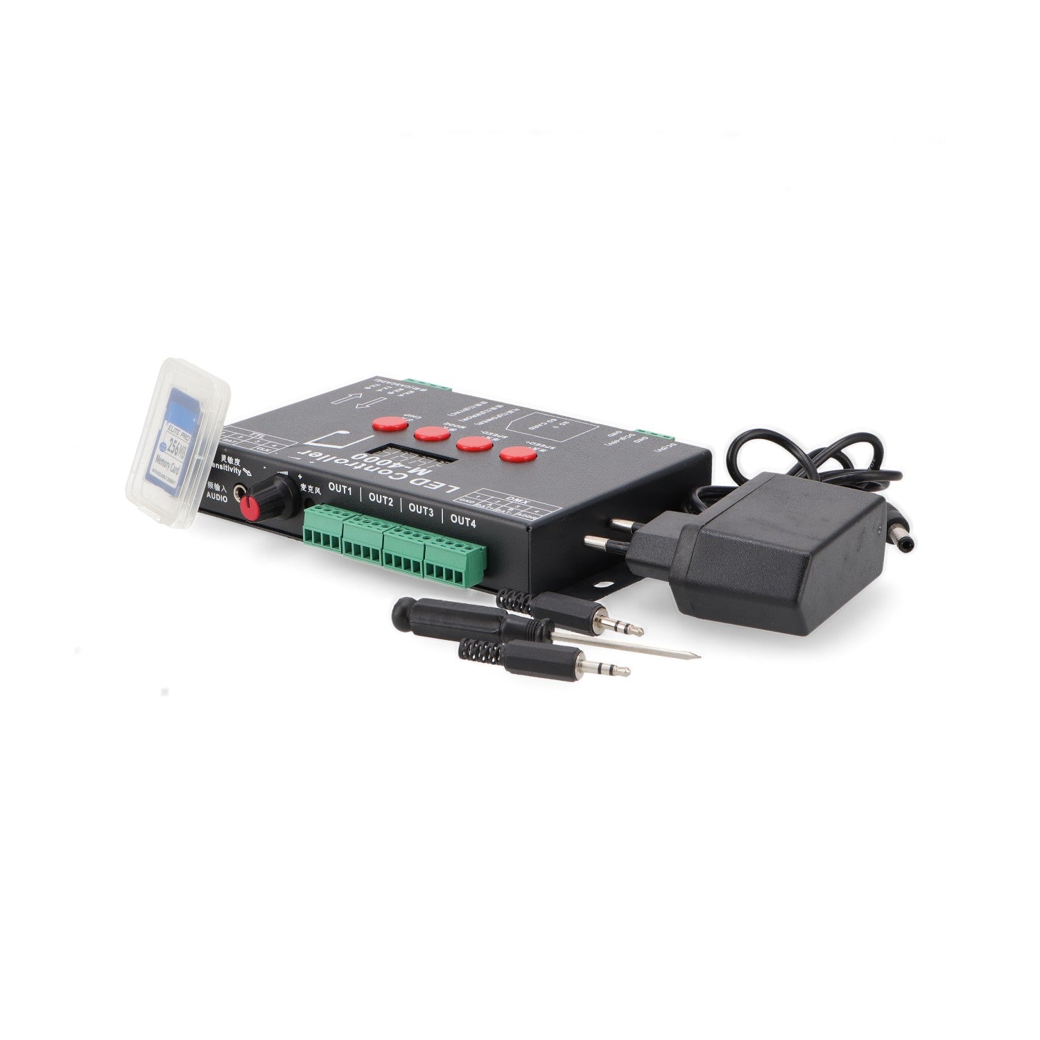 Controlador M-4000 para Tira LED Digital RITT/Messe | 4096 Canales | LedStudio | M LEDME
