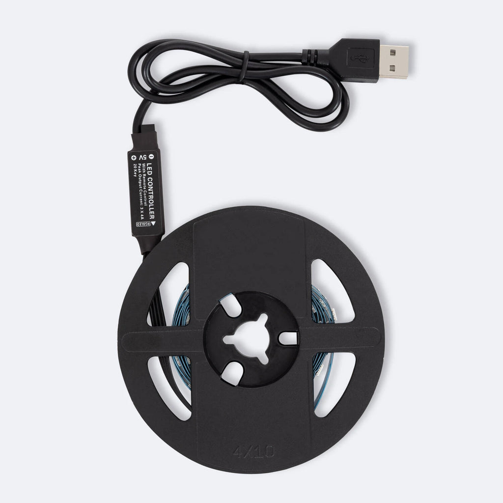 Tira LED RGB USB TV y Monitor | 5V | 2m con Mando