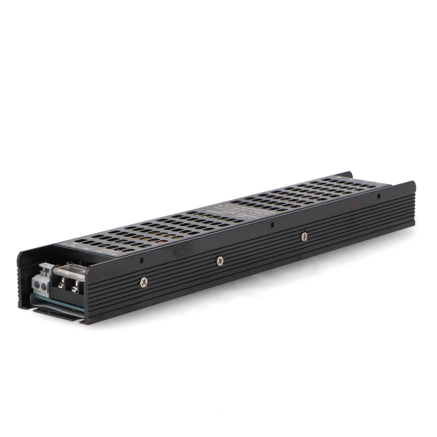Fuente de Alimentación Dimmable 0-10V para Tiras LED | 12V DC | 60W-200W | IP20 | Aluminio