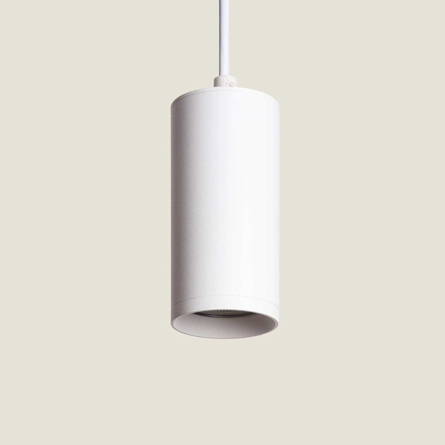 Lámpara Colgante Aluminio Cuarzo | GU10 | Blanco
