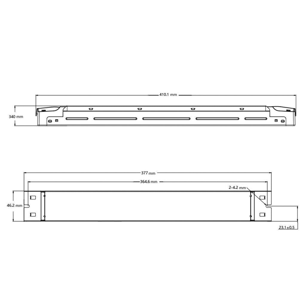 Fuente de Alimentación Lifud Regulable DALI DT6/PUSH/0-10V | 24V DC | 240W | Flicker Free | Clase I | 5 años