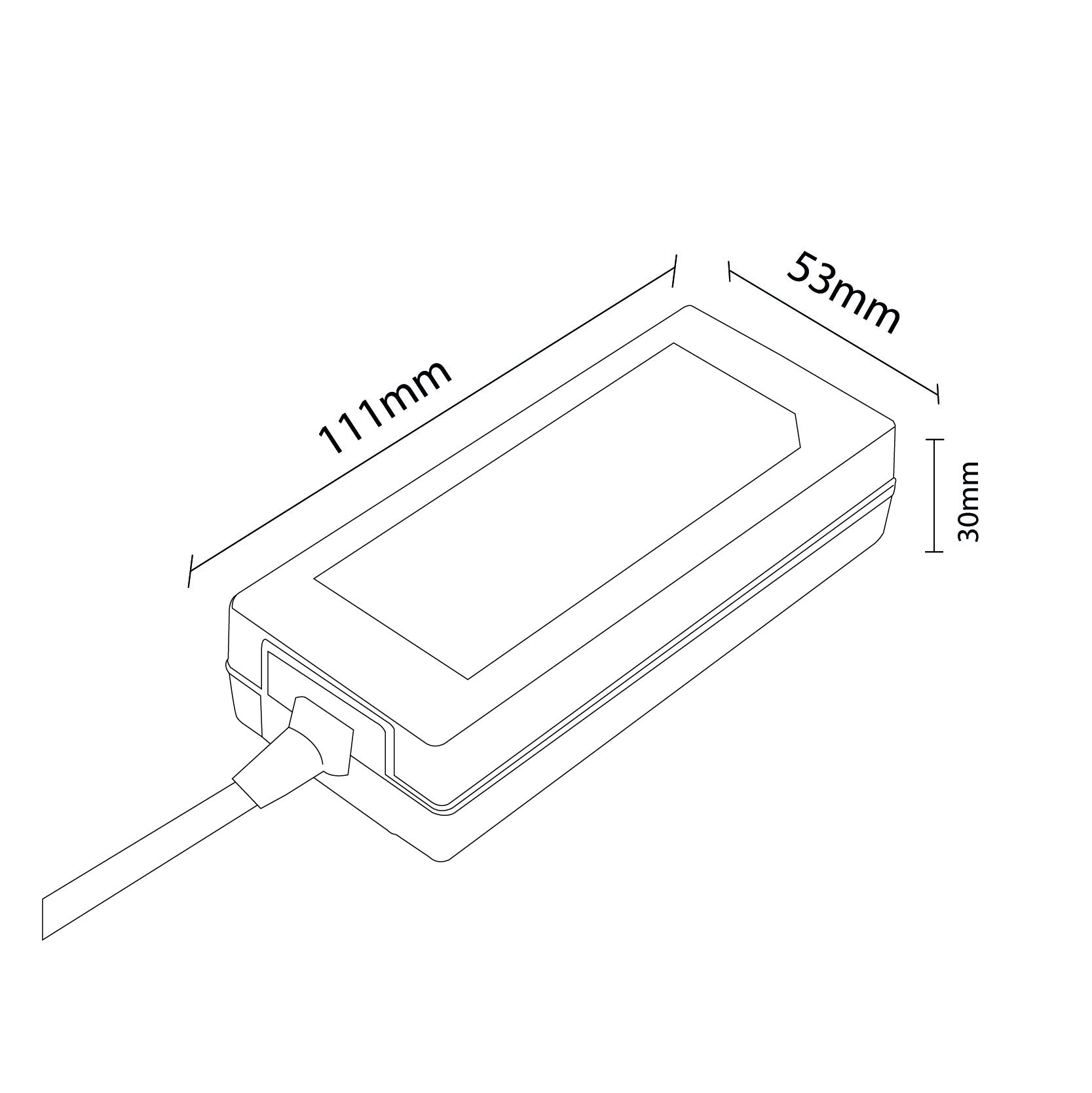Adaptador de Corriente para Tiras LED | 36W | 12V DC | IP20 | Universal 100-240V