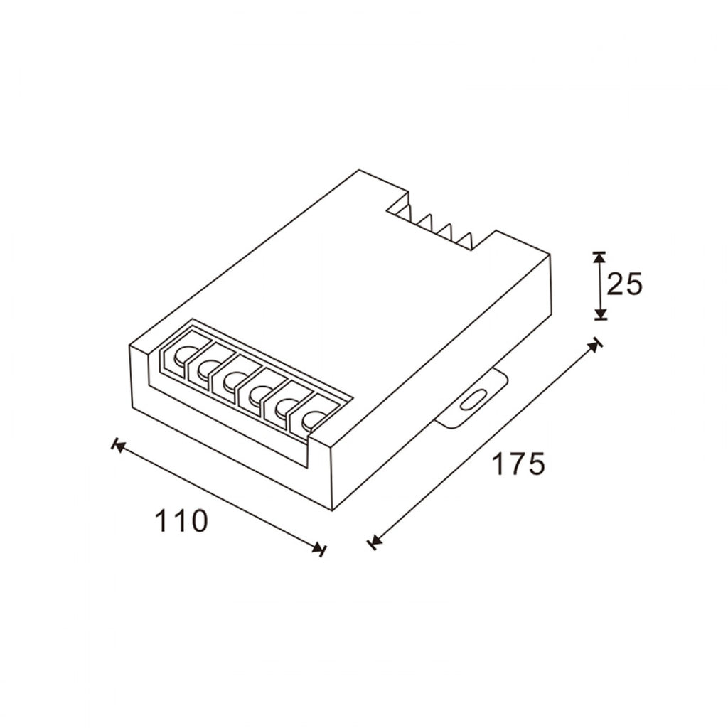 Amplificador de Señal RGB para Tiras LED | 5-24V DC | M LEDME