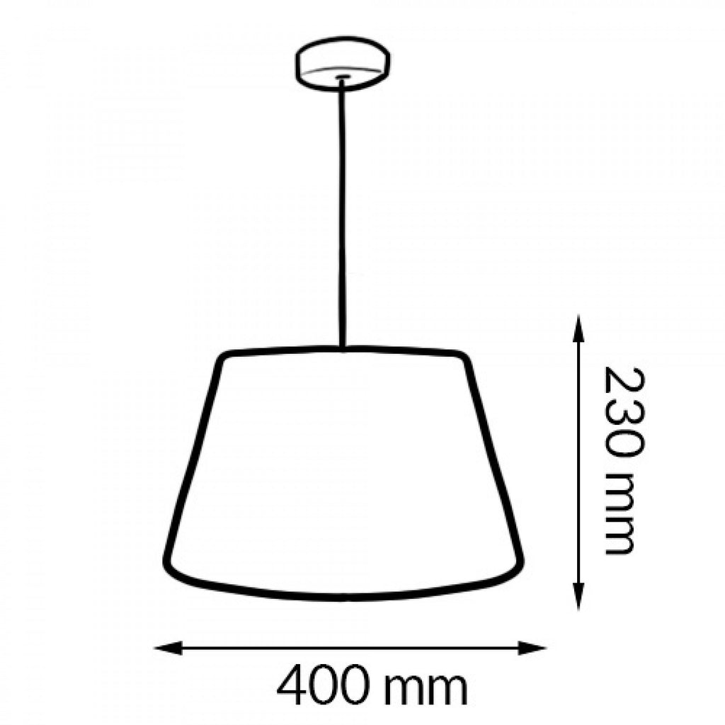 Lámpara de Techo Sicilia | Ratán Natural | E27 | Ø40 cm Perfil Ultra Plano