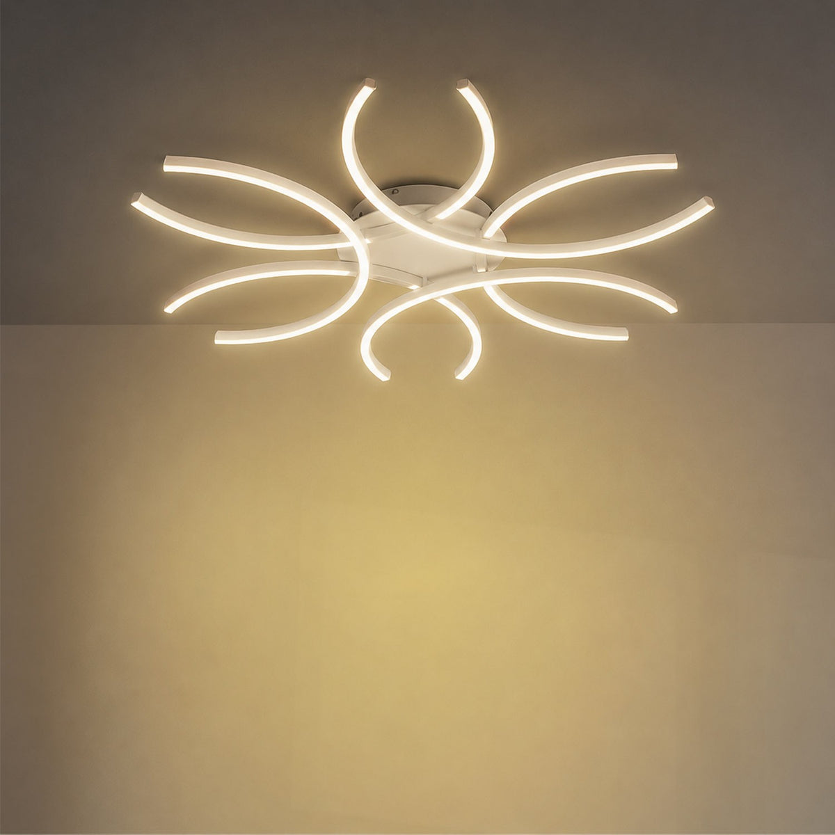 Lámpara de Techo LED Petals | 60W | 800×800 mm | 3CCT | CRI 80