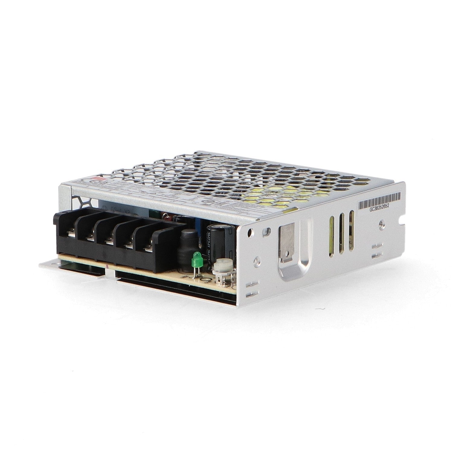 Fuente de Alimentación Mean Well Serie RS para Tiras LED | 24V DC | 15W-350W | IP20 | Aluminio