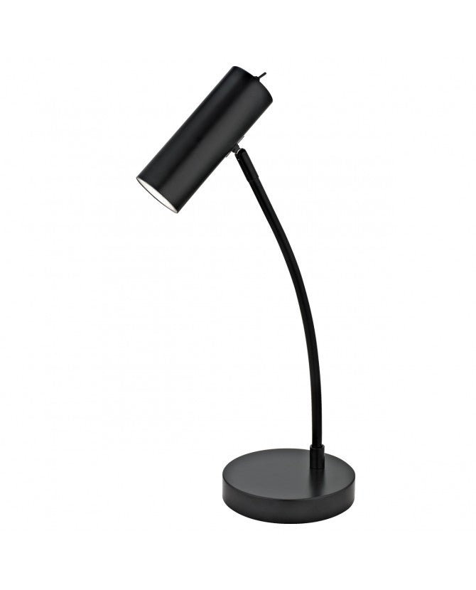 Flexo Sobremesa Metal Antia | GU10 | Negro | Cabezal Orientable