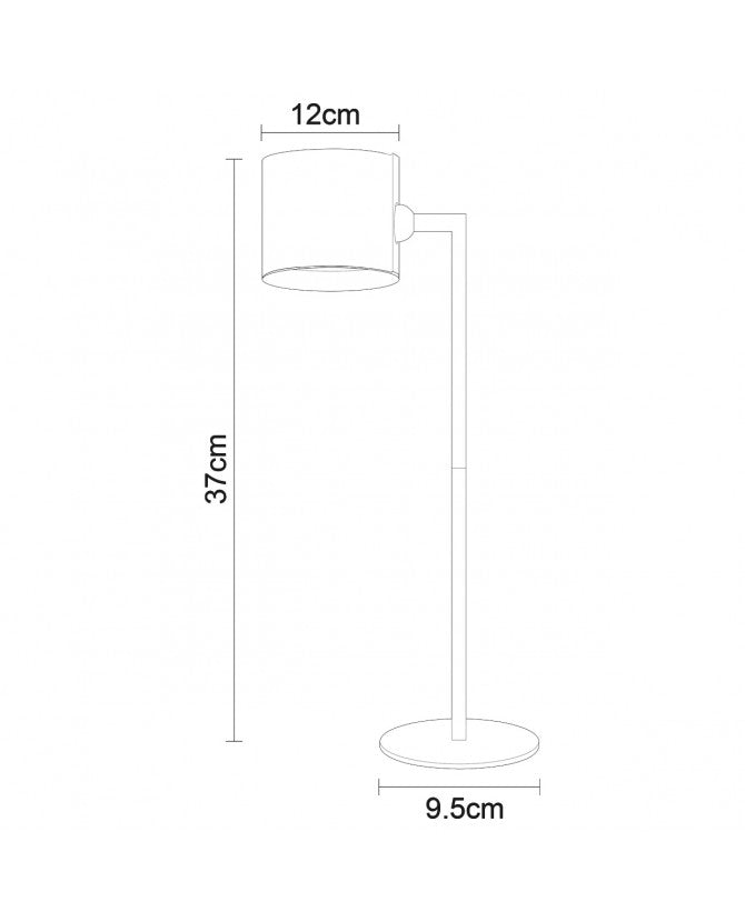 Flexo Aplique LED Recargable Lojan 2 en 1 | 5W | Blanco o Negro