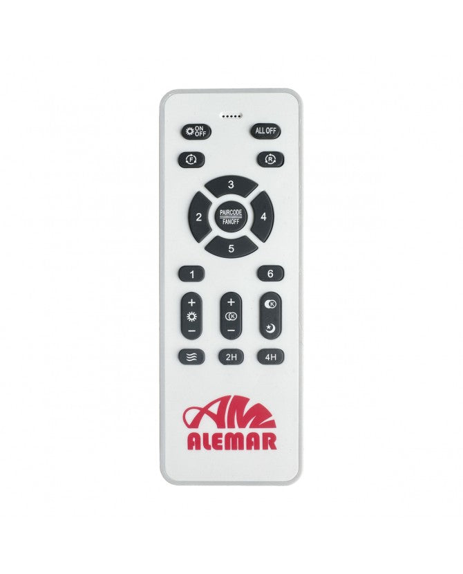 Ventilador de Techo Creta Blanco 4 Palas LED 72W Motor DC 30W