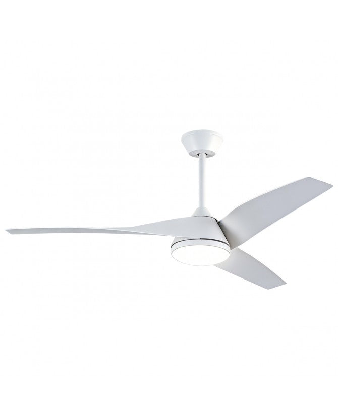 Ventilador de Techo Papua Blanco Ø132cm 3 Palas LED 18W